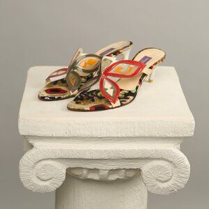 Rare EMILIO PUCCI Butterfly Sandals